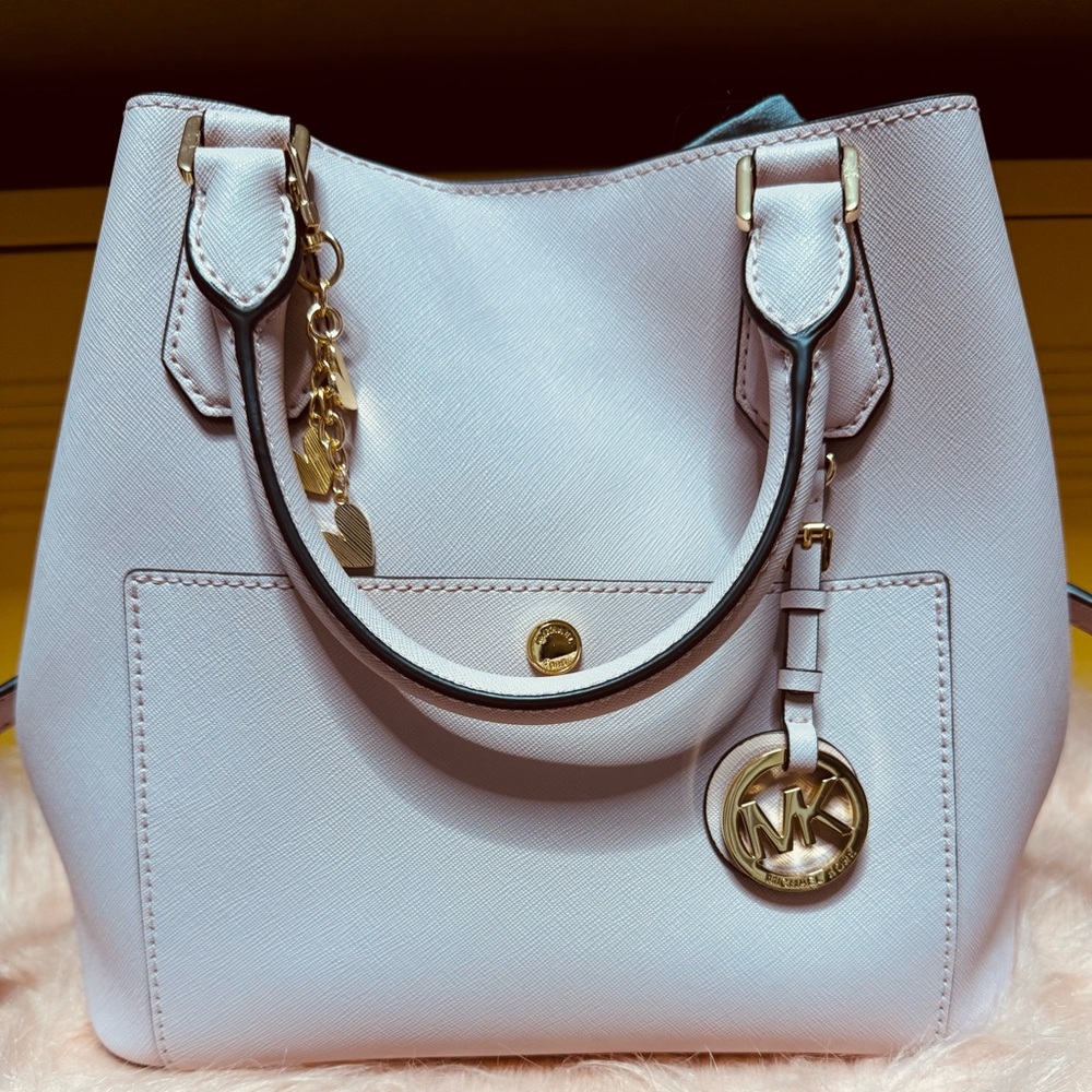 Michael Kors Light Pink Tote Bag
